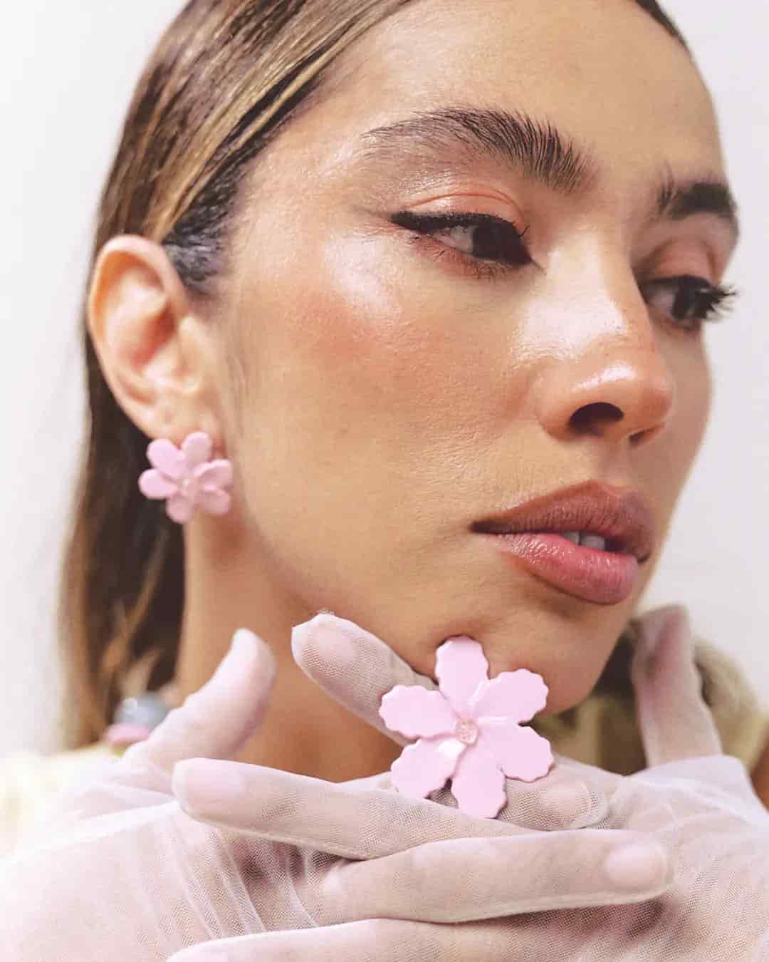Aretes Flor para mi mini - miniatura 4