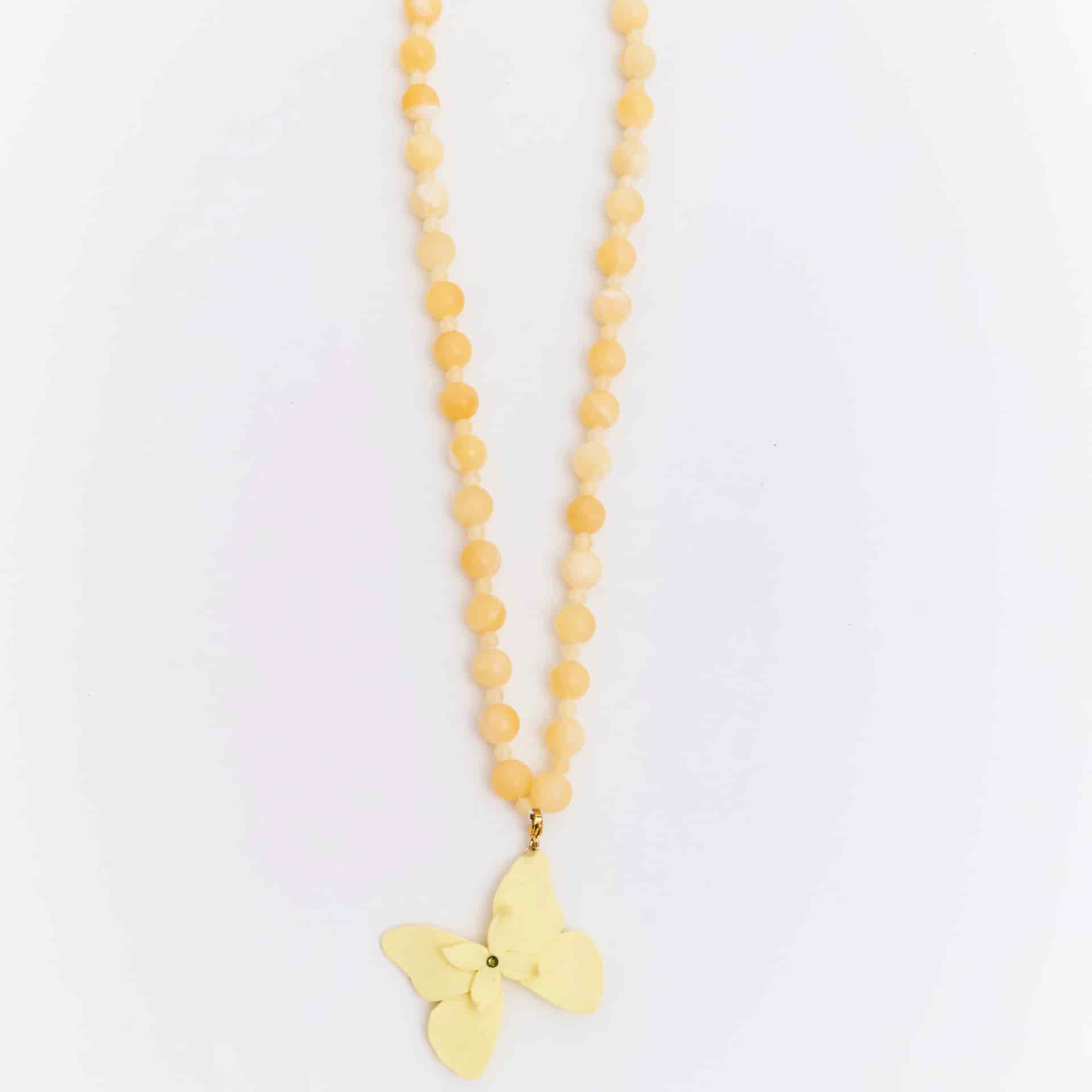 Collar Alas en Flor mini Butter Yellow - miniatura 1