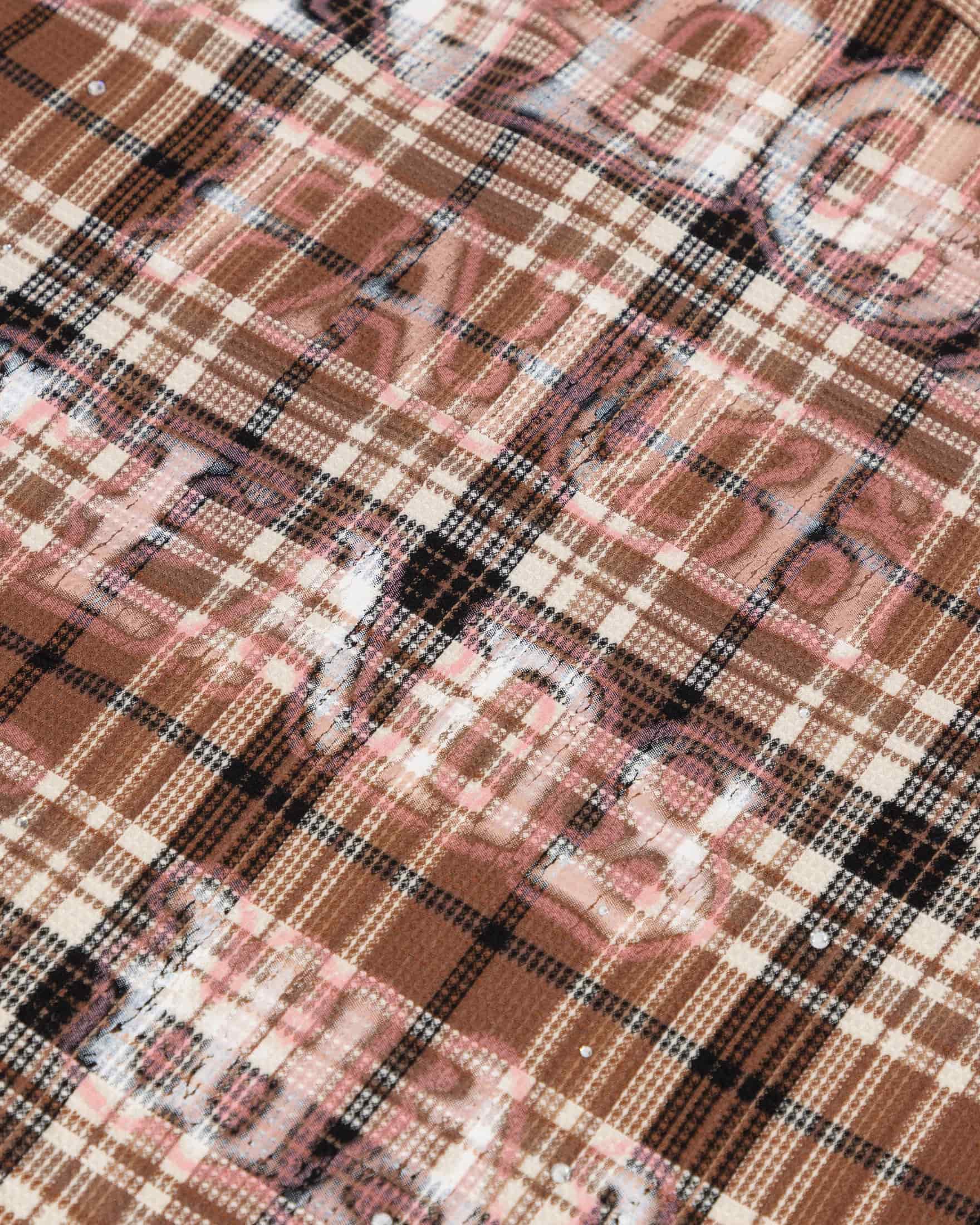Act 1 Faith Flannel Shirt Plaid Brown - miniatura 6