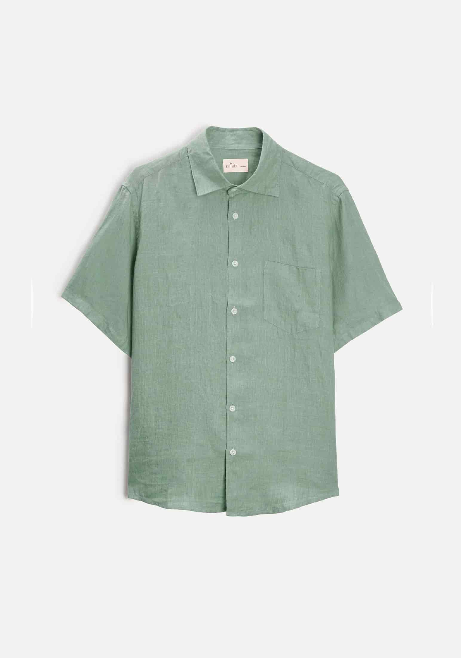 Camisa H CI Harlem Verde Med - miniatura 1