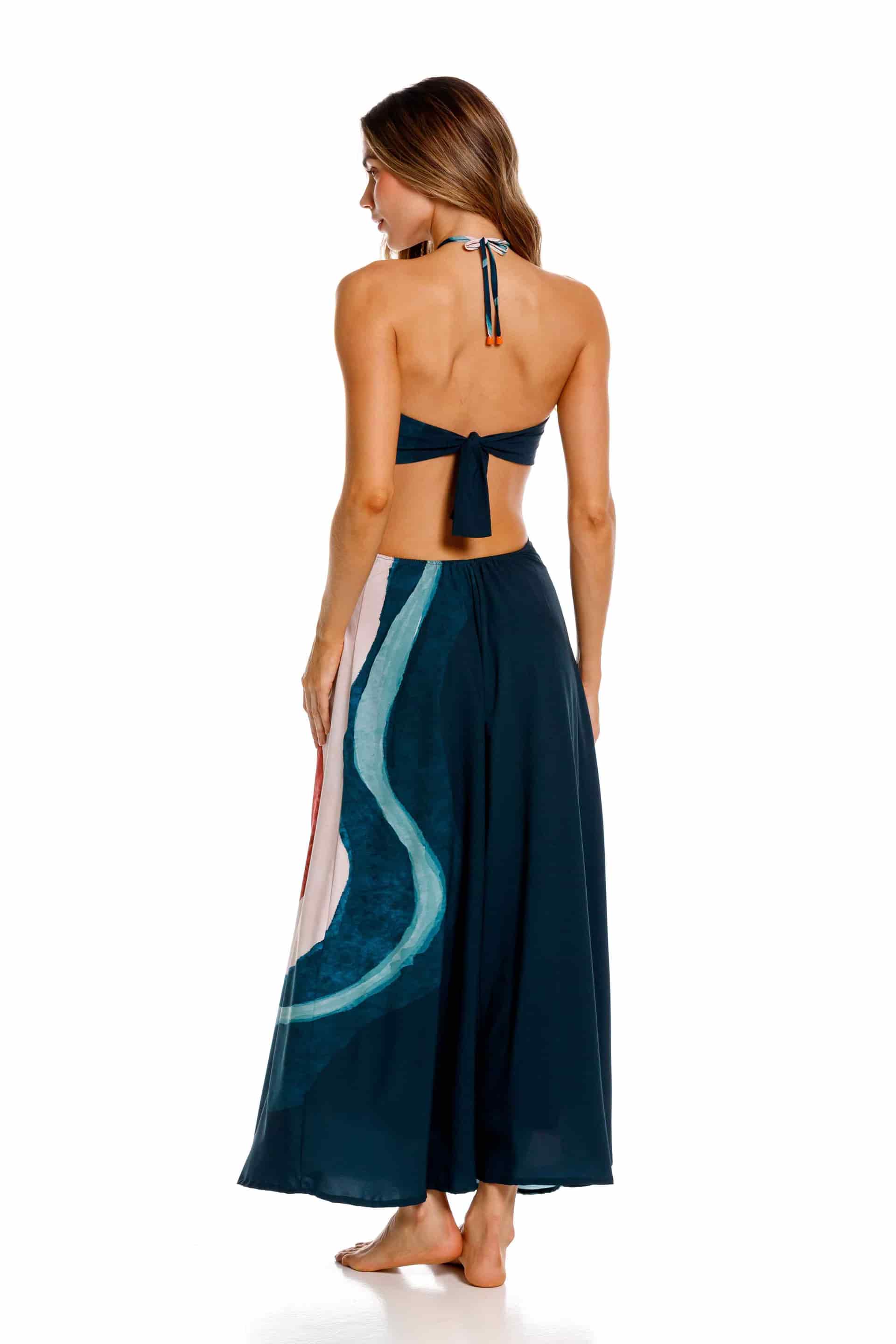 Vestido Brisa Nebula Verde - miniatura 3