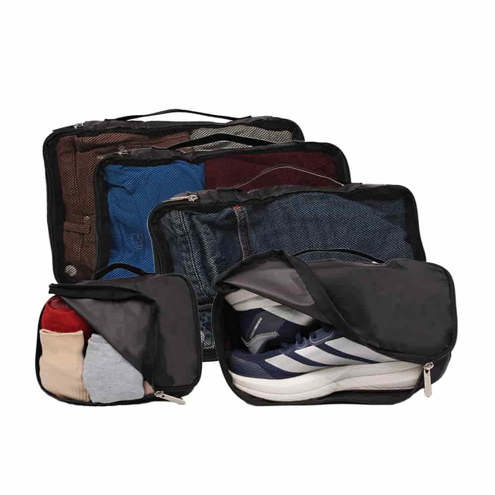 Cubos Organizadores Setx5 Para Morral One Light Negro -NG - miniatura 1