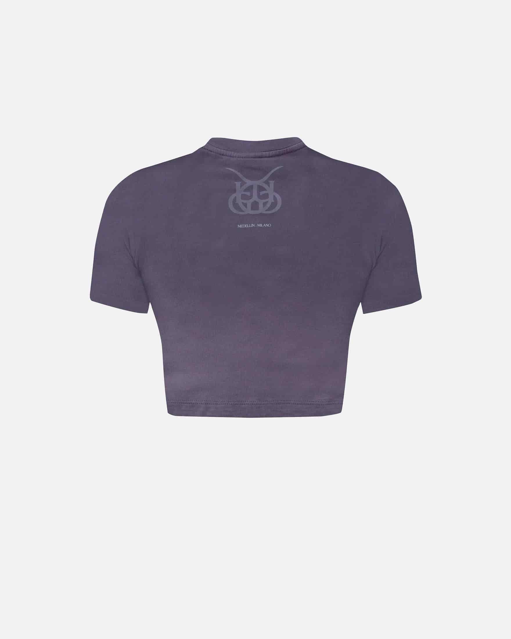 Santa Unión "Unión" Baby Tee Purple - miniatura 3