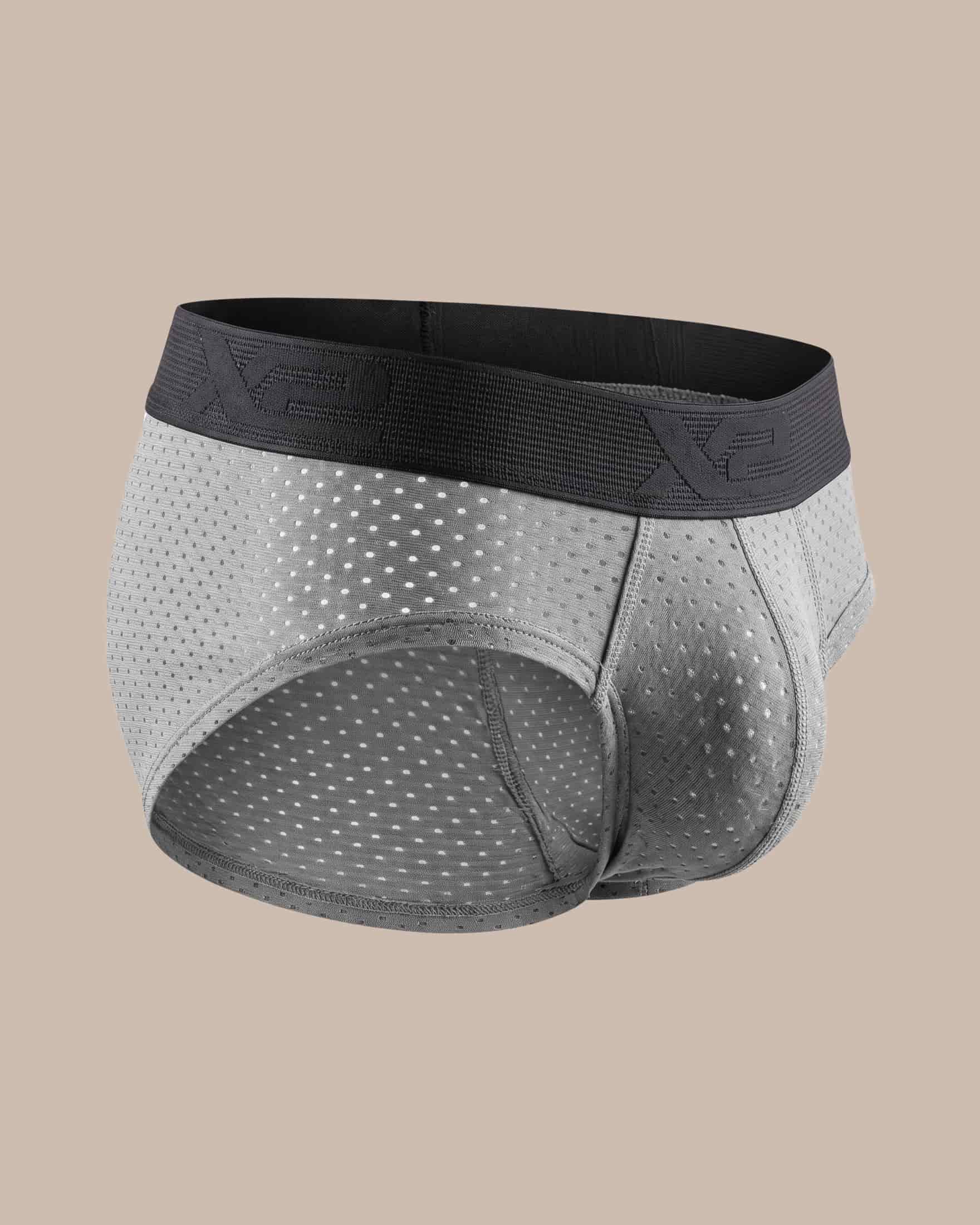 Brief Princeps Nylon Gris X2 - miniatura 1