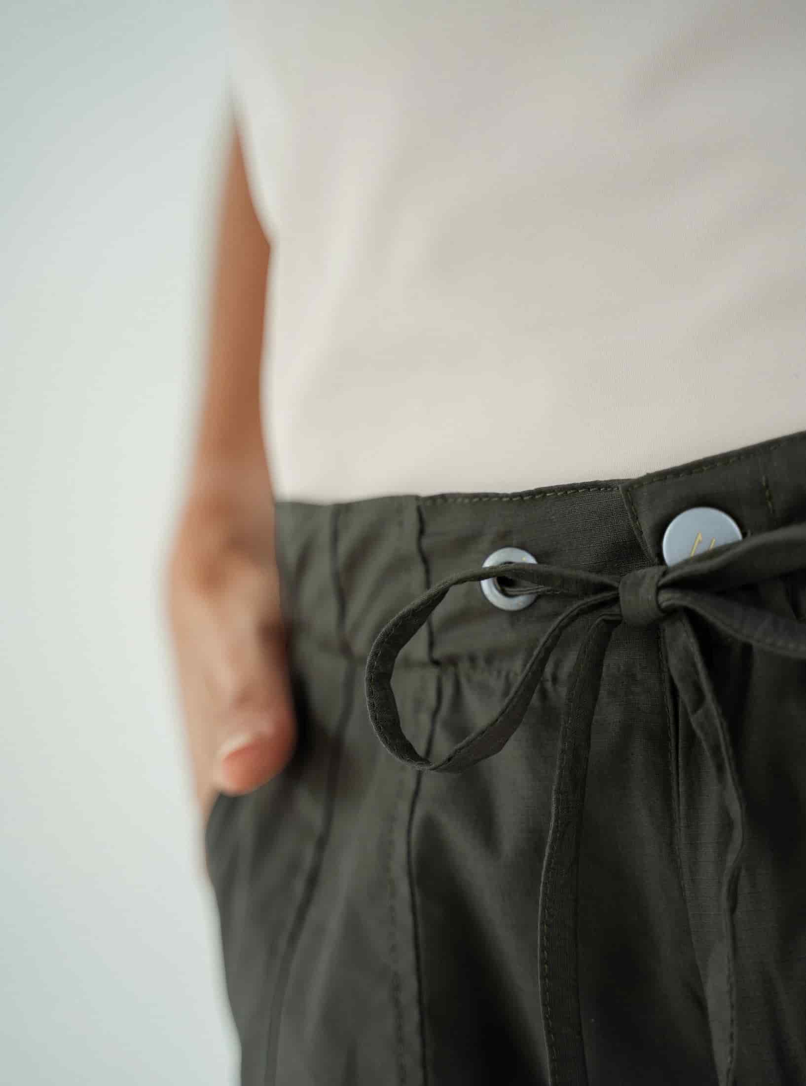 Pantalon Wide Cargo Militar - miniatura 4