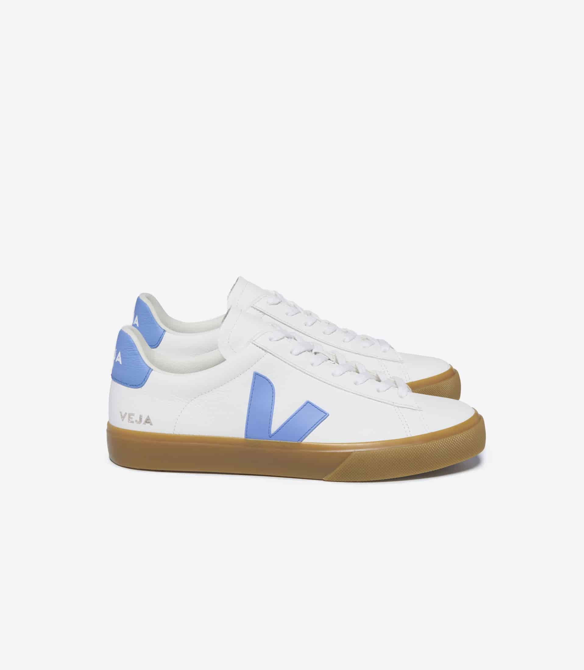 Tenis Veja Campo Extra White Aqua - miniatura 1