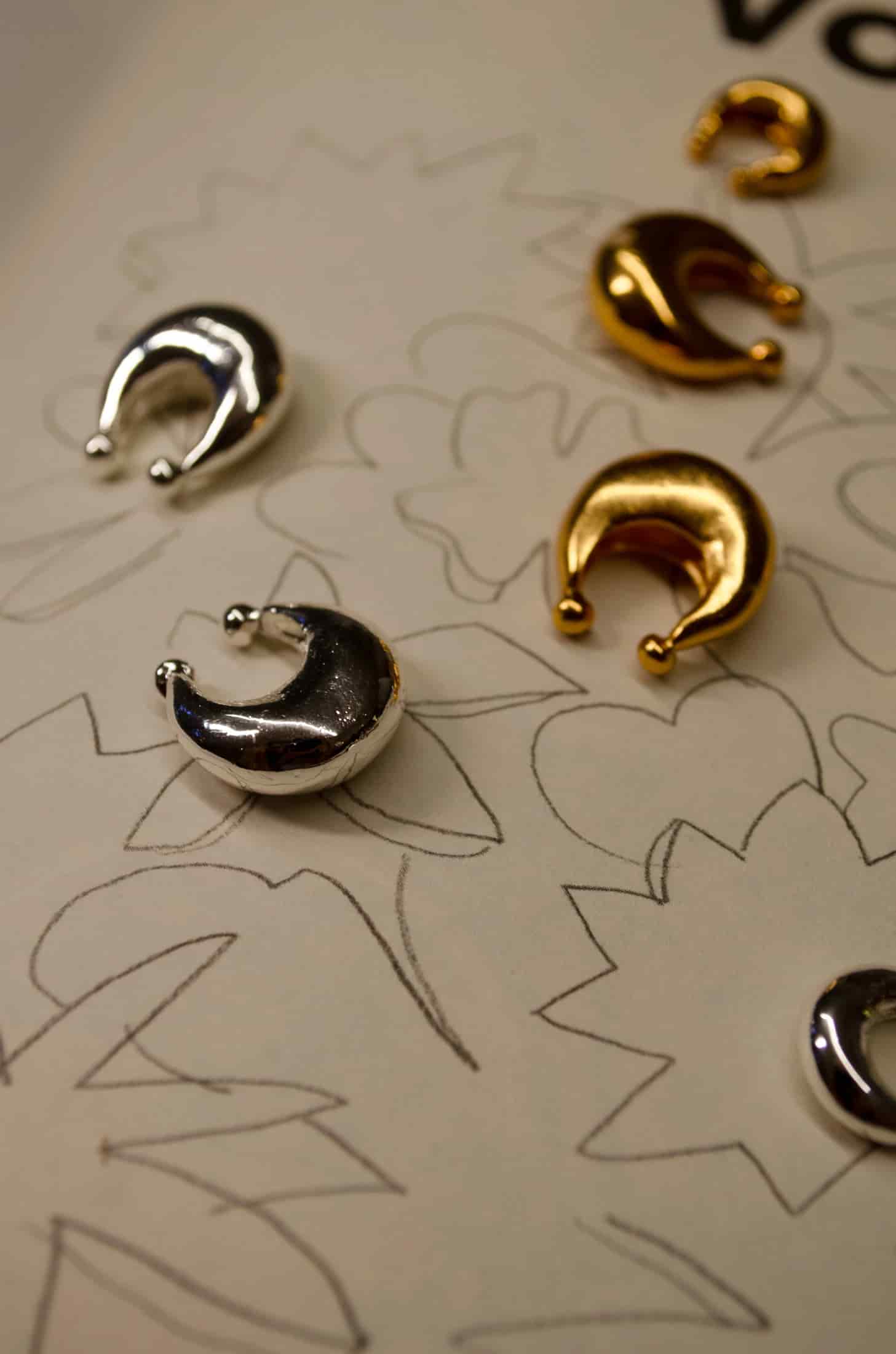 Earcuff Icon | Plateado - miniatura 2