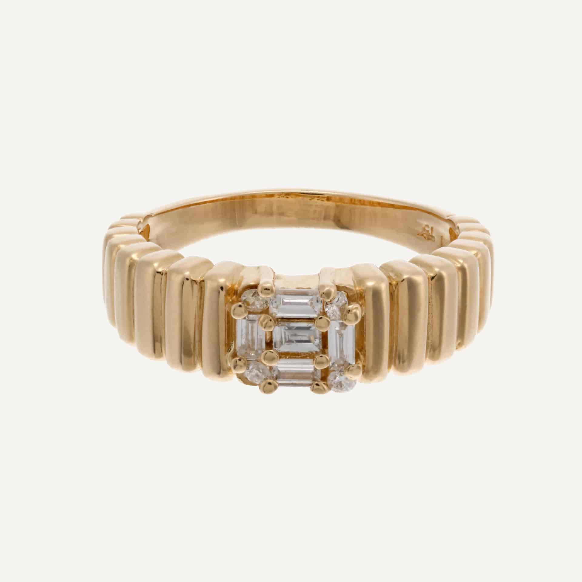 Anillo Stick baguettes - miniatura 2
