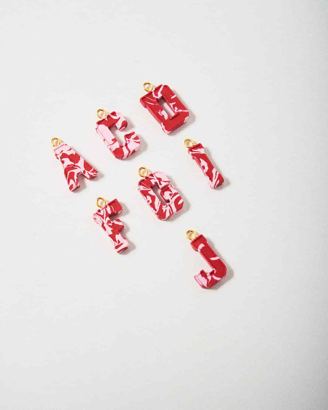 Darling you Hoops Red x Pink - - miniatura 3