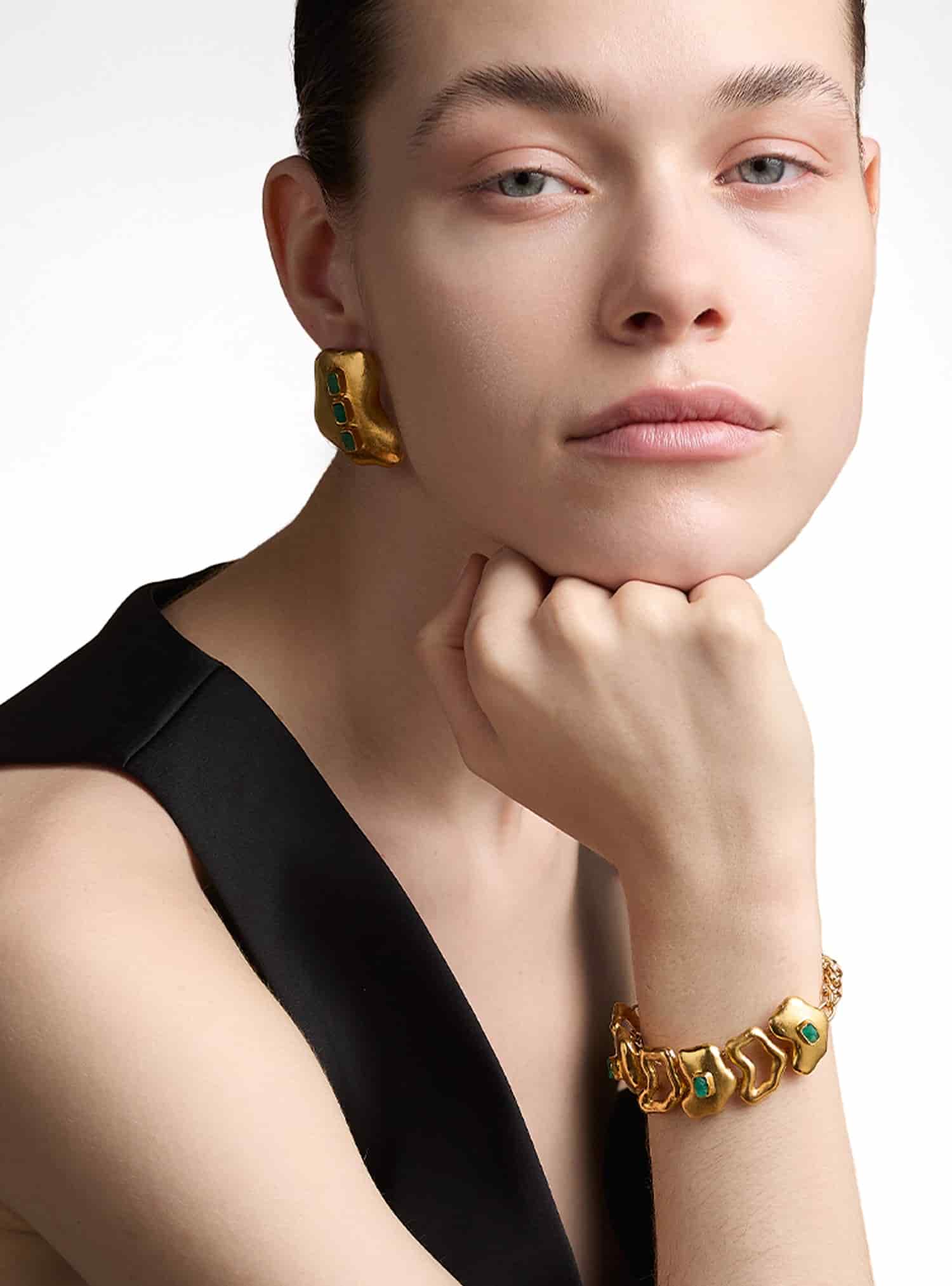 Muzo Emerald Earrings - miniatura 2