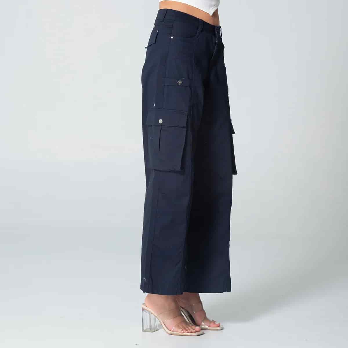 Pantalon Dril Wide Leg Solid - miniatura 4