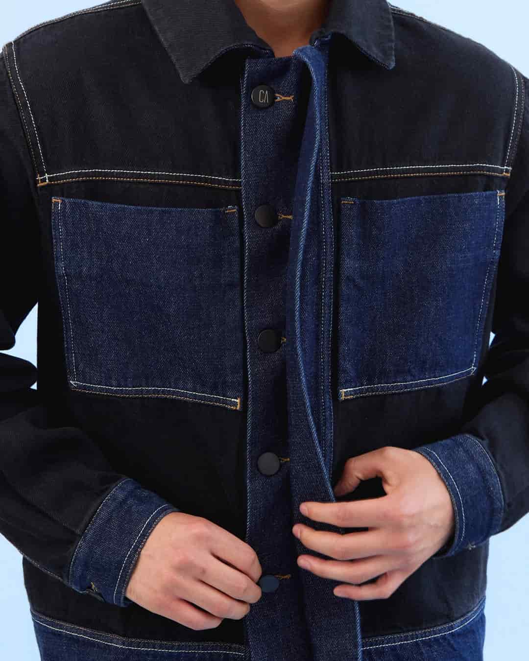 Chaqueta SAMBA NEGRO-AZUL - miniatura 6