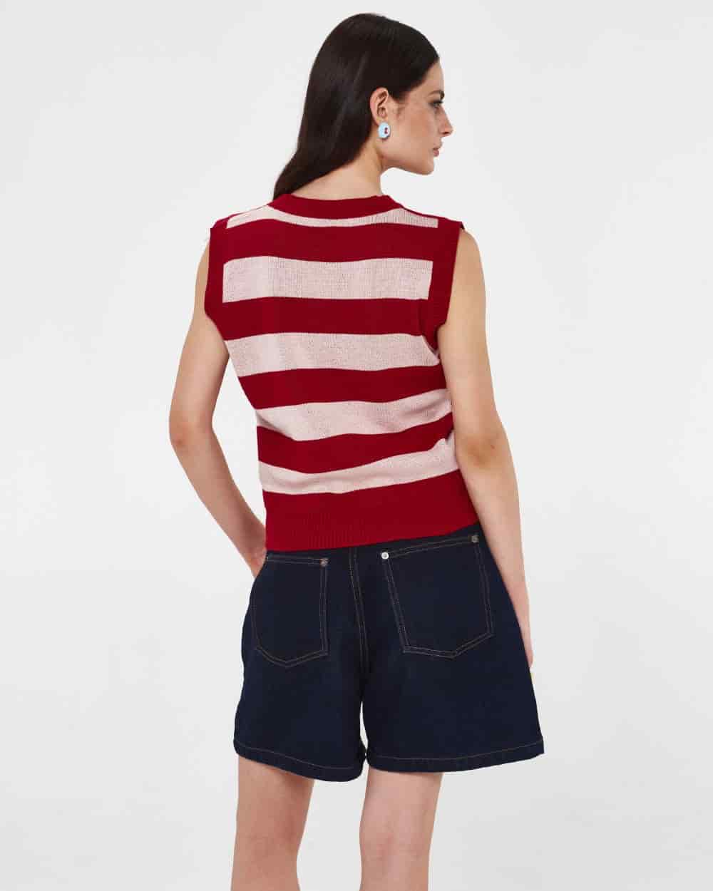 CRUSH KNIT VEST - miniatura 5