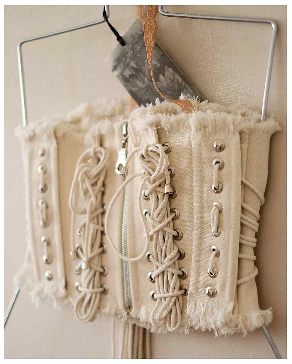 SHORT LEATHER CORSET - miniatura 4
