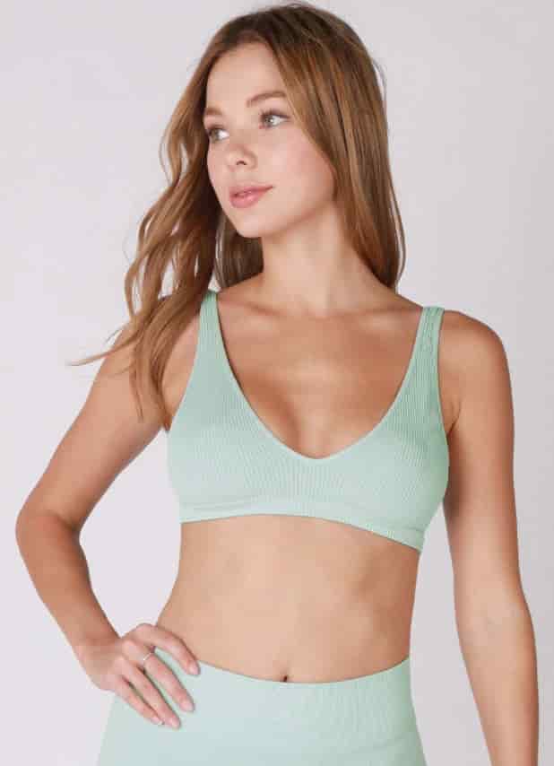Sweet Ribbed Seamless Bralette - miniatura 6