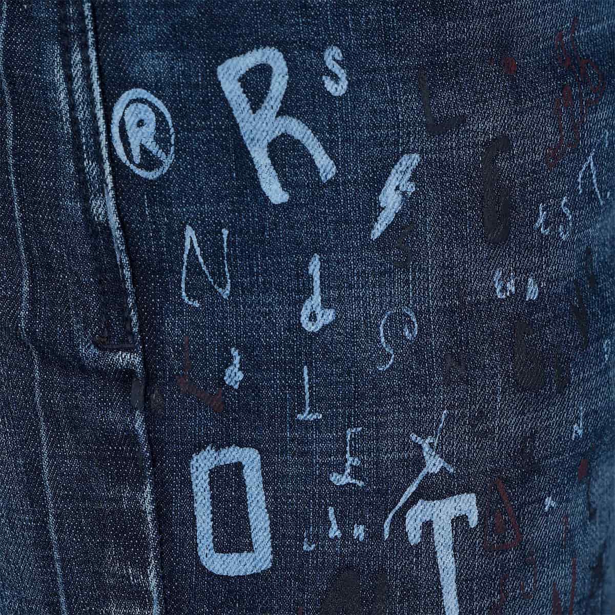 Jeans Azul Slim London - miniatura 9