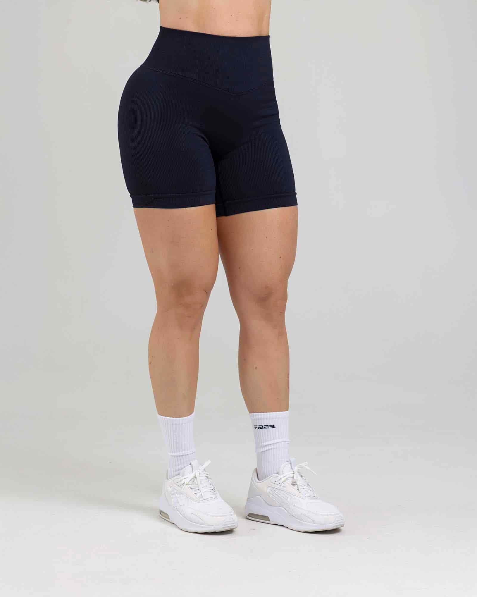 Short seamless negro tropi FIBER - miniatura 2