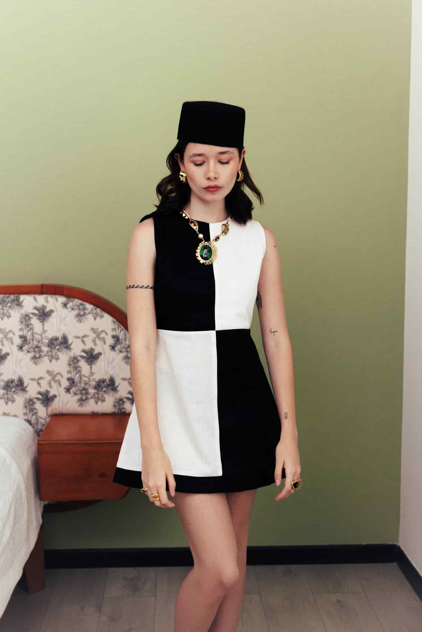 AFTERNOON TEA DRESS (MIDNIGHT) - miniatura 1