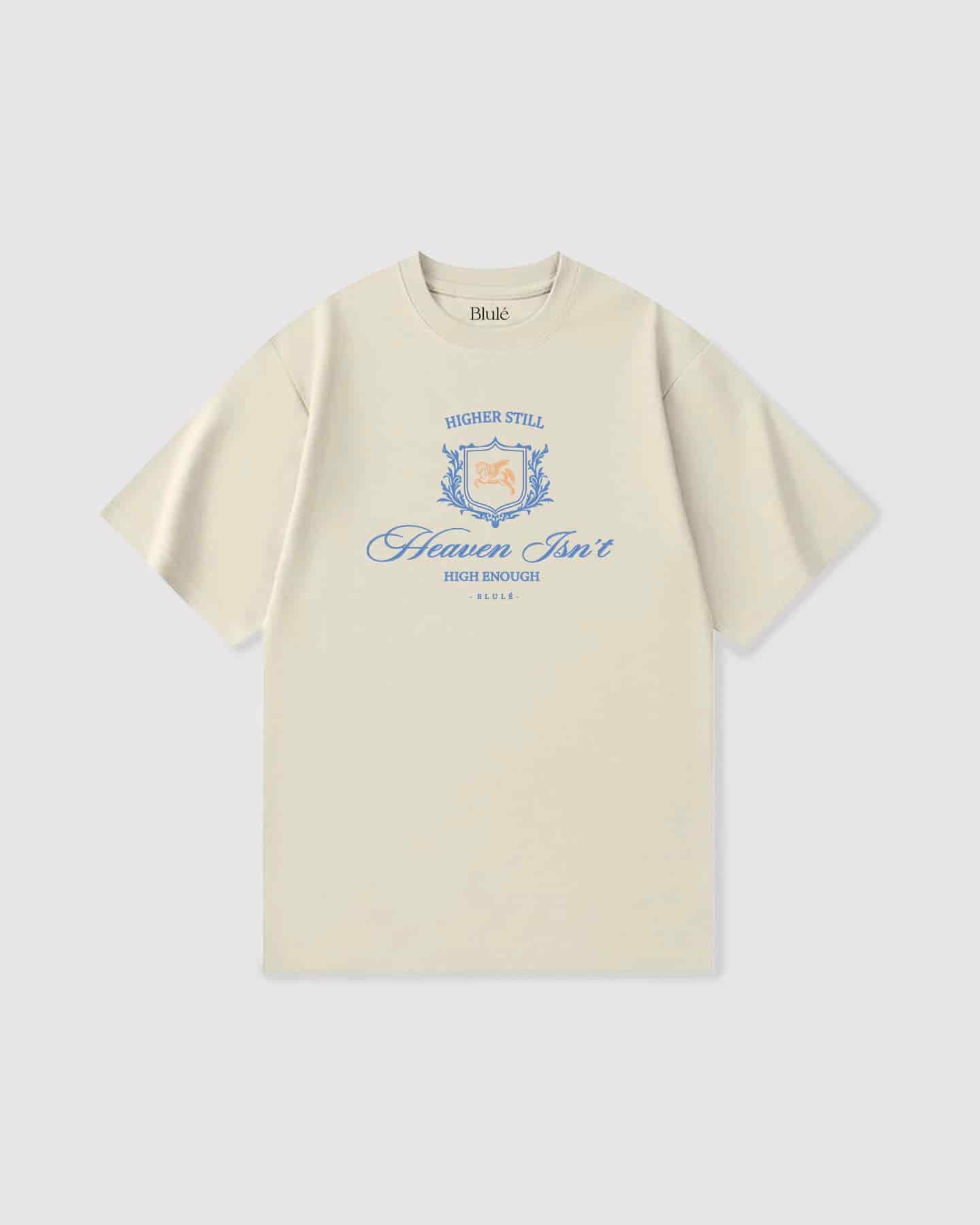 Oversized T Shirt Higher Still Vanilla - miniatura 1