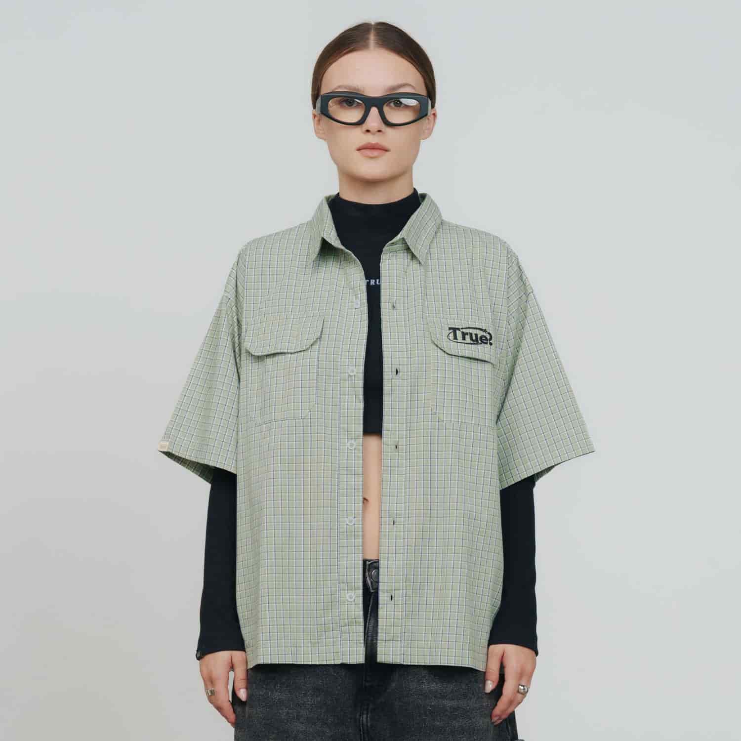 Prelude Button-Up Shirt - Olive Green - miniatura 7