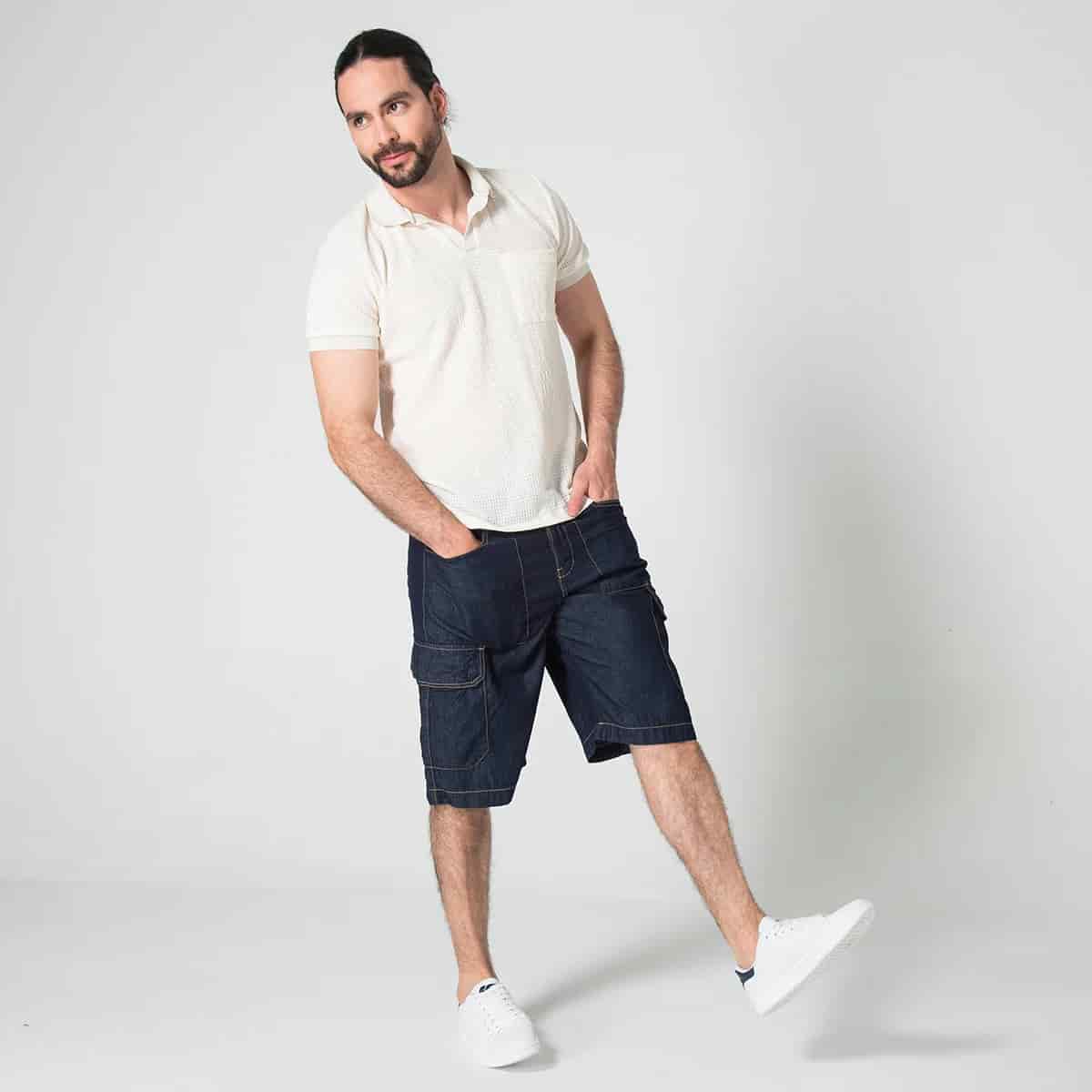 Bermuda Denim Regular Peoples - miniatura 1