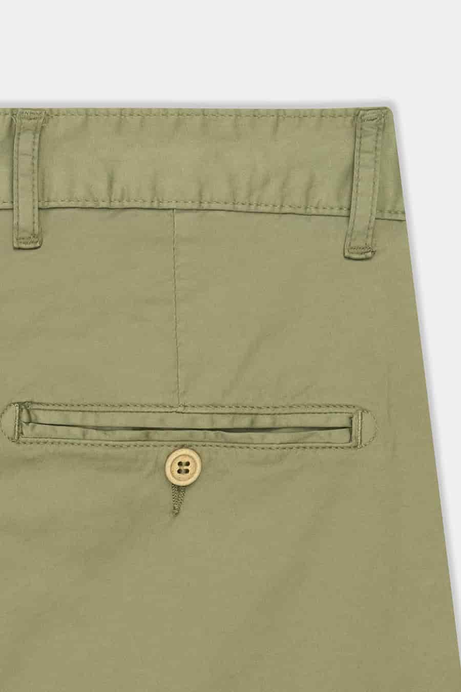 Men's cotton bermuda military green new siena - miniatura 4