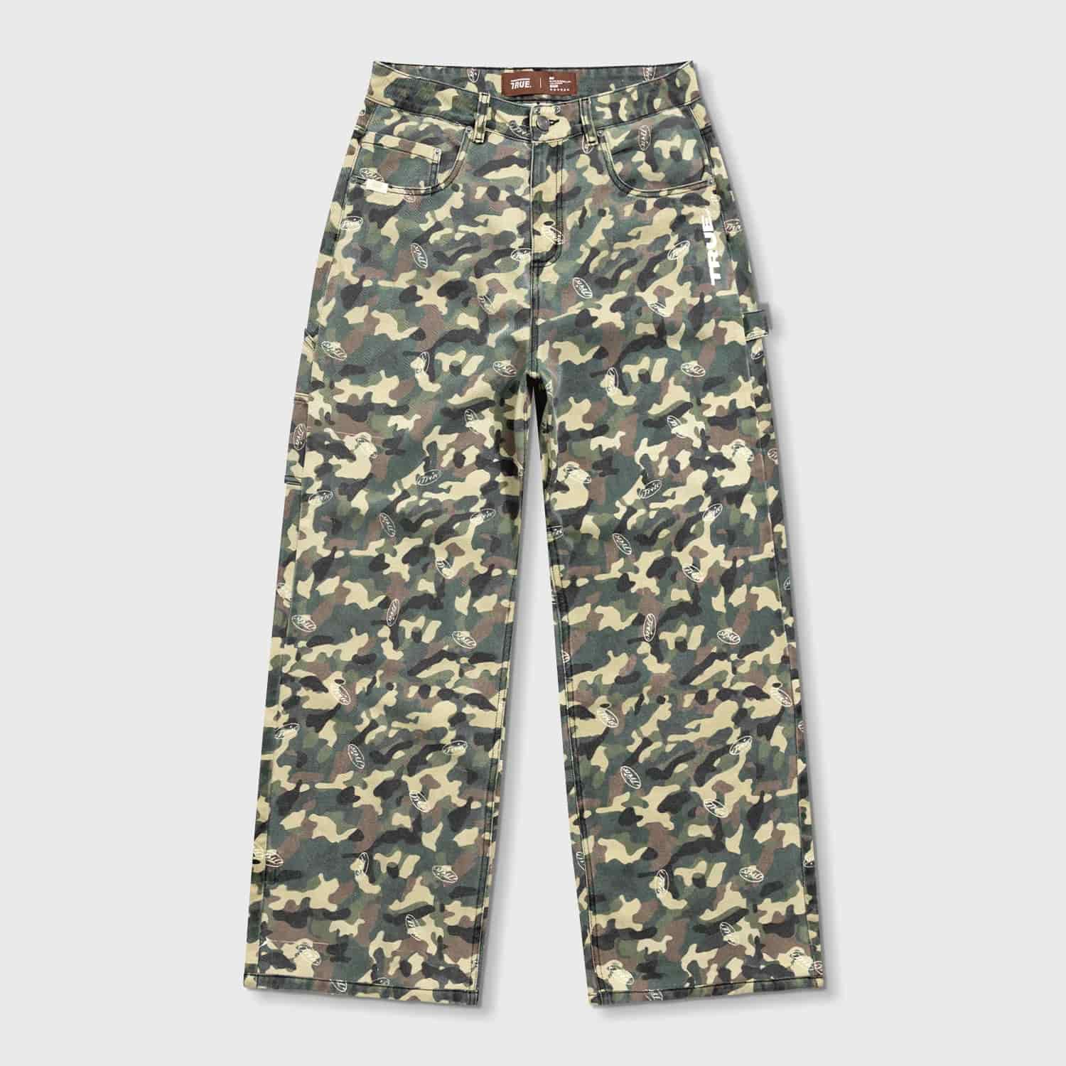 Racing Camo Carpenter Pants - Green - miniatura 2