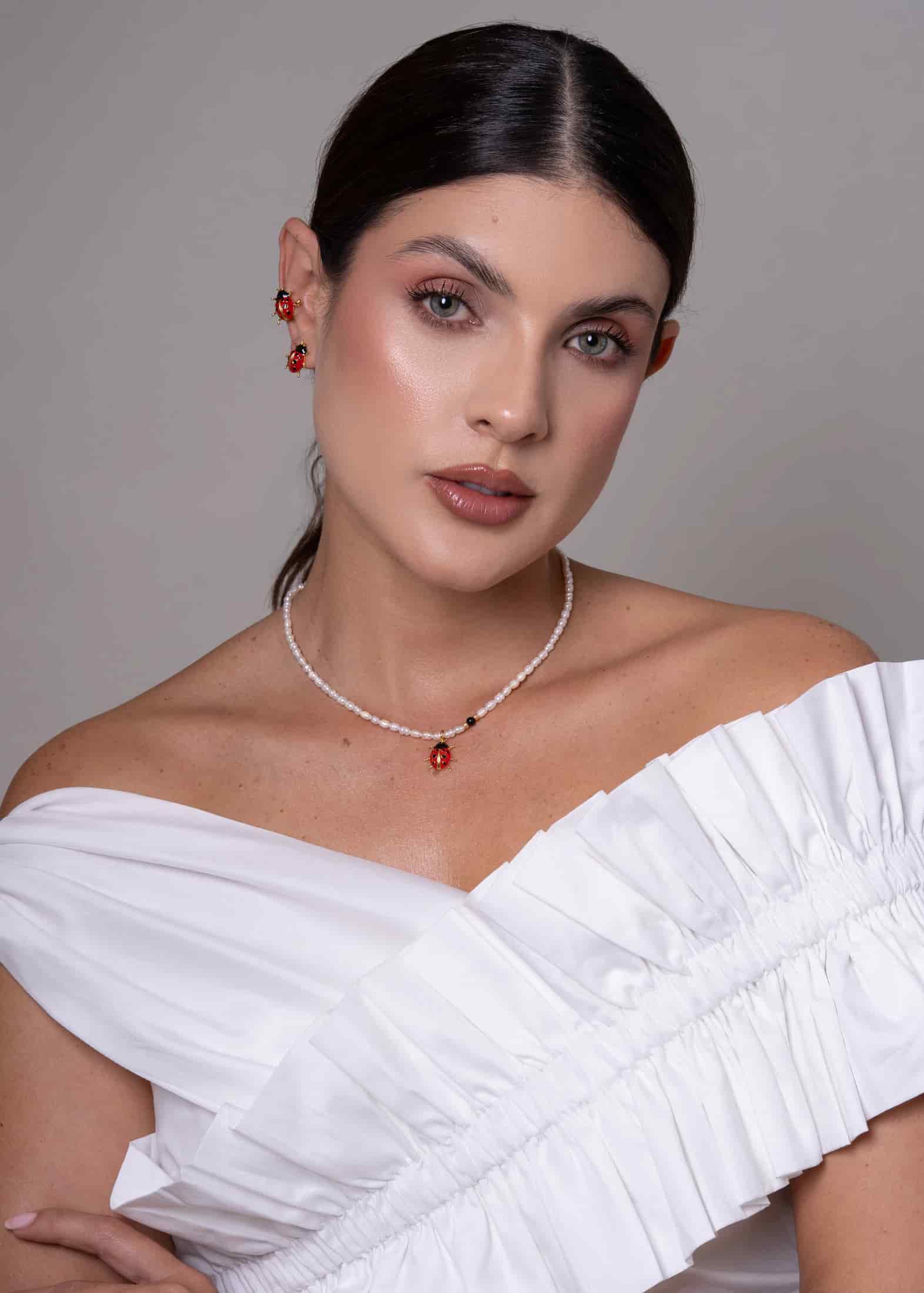 Collar Perlas Mariquita - miniatura 2