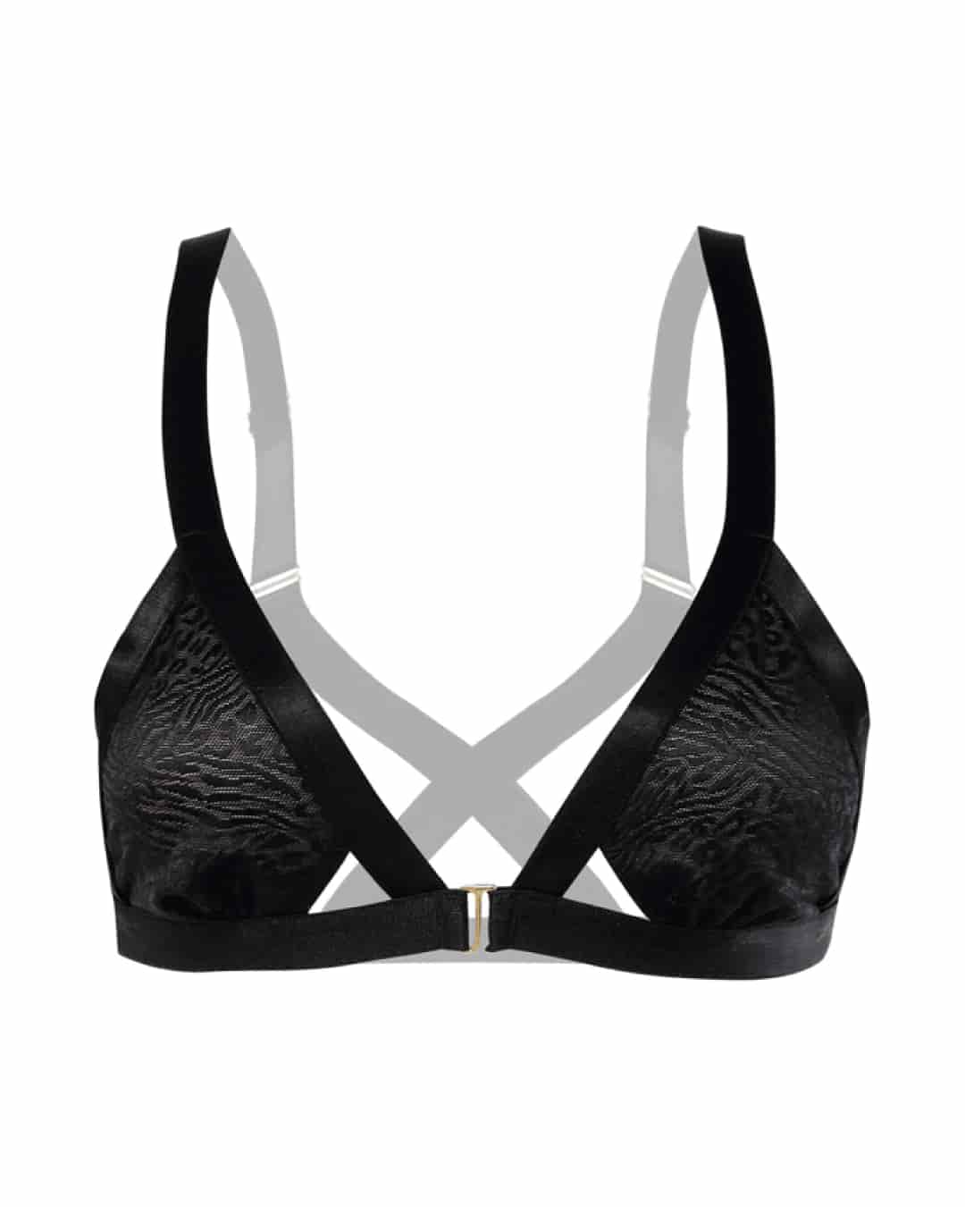 Bralette animal print - NOCTURNAL NEGRO - miniatura 2