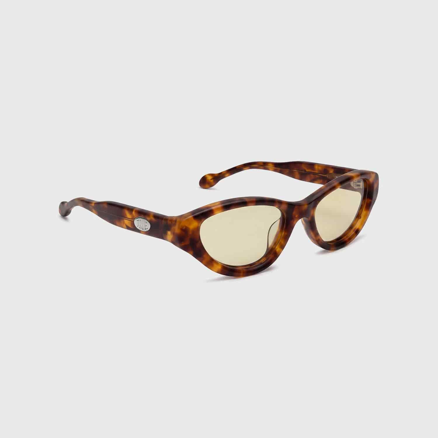Cat-Eye Sunglasses - Brown - miniatura 1