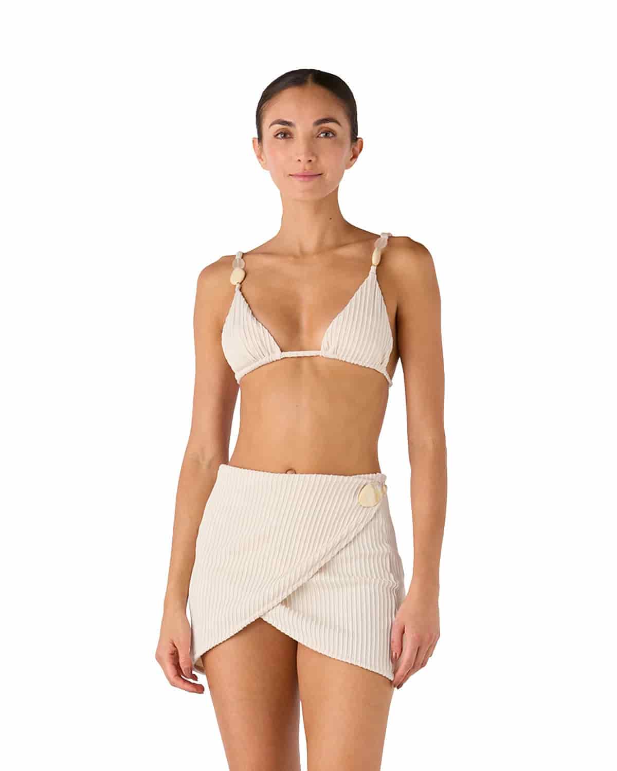 Falda Lima Shell Ivory - miniatura 1