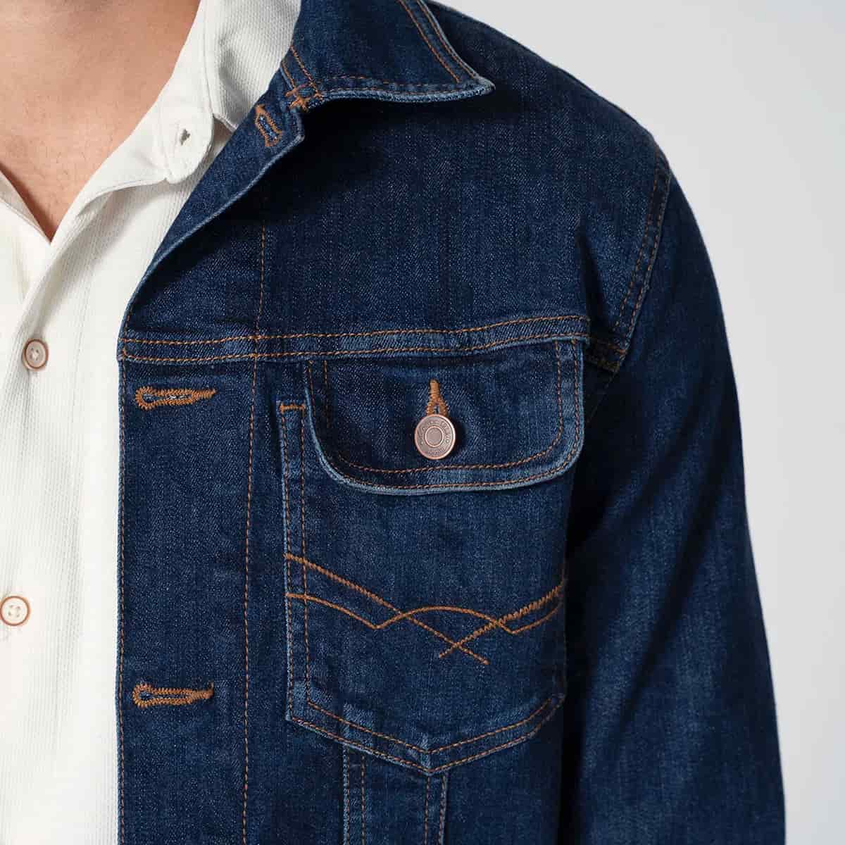 Chaqueta Clasica Denim Slim Rkd - miniatura 9
