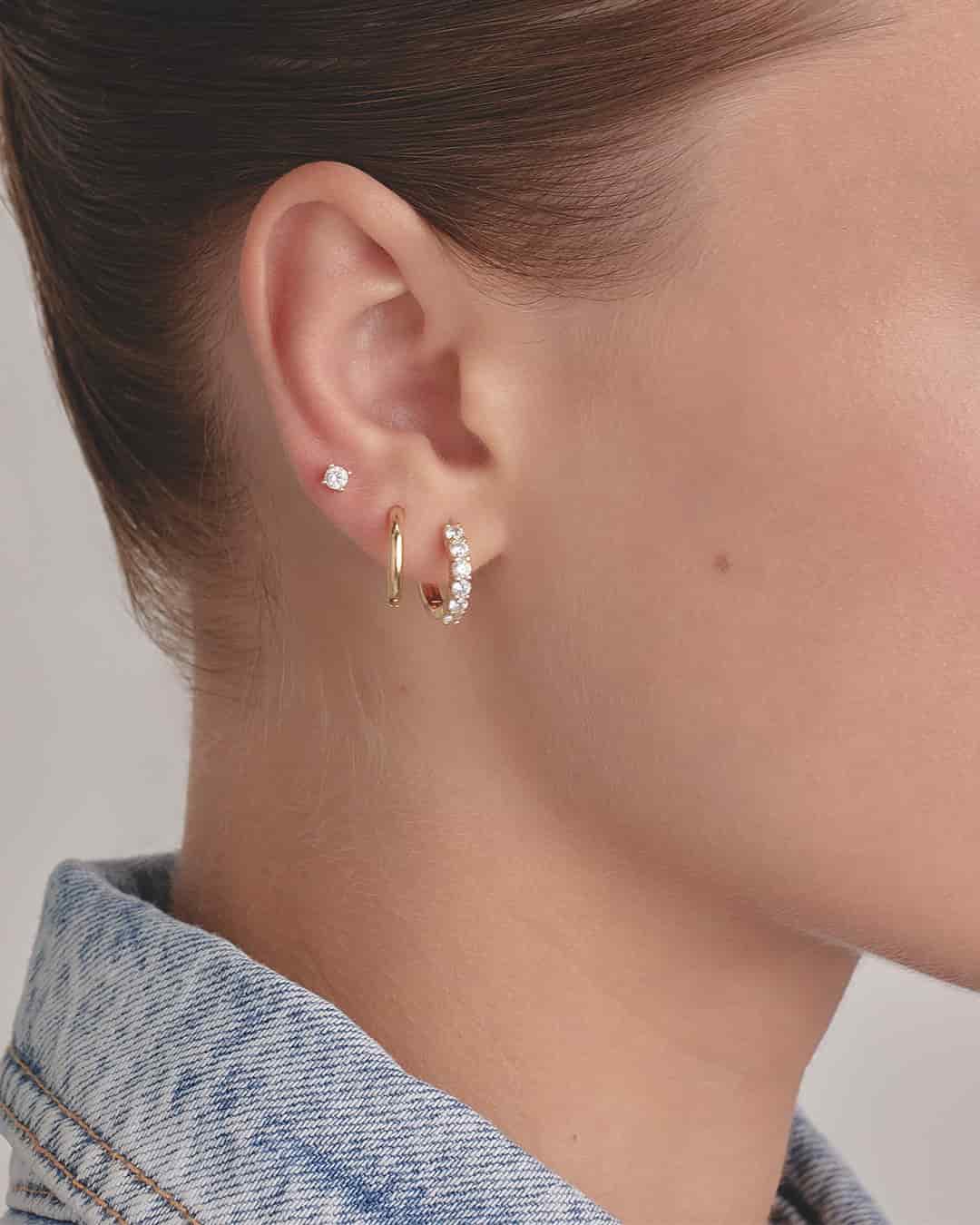 Set X3 Aretes Clásico Brillante - miniatura 4