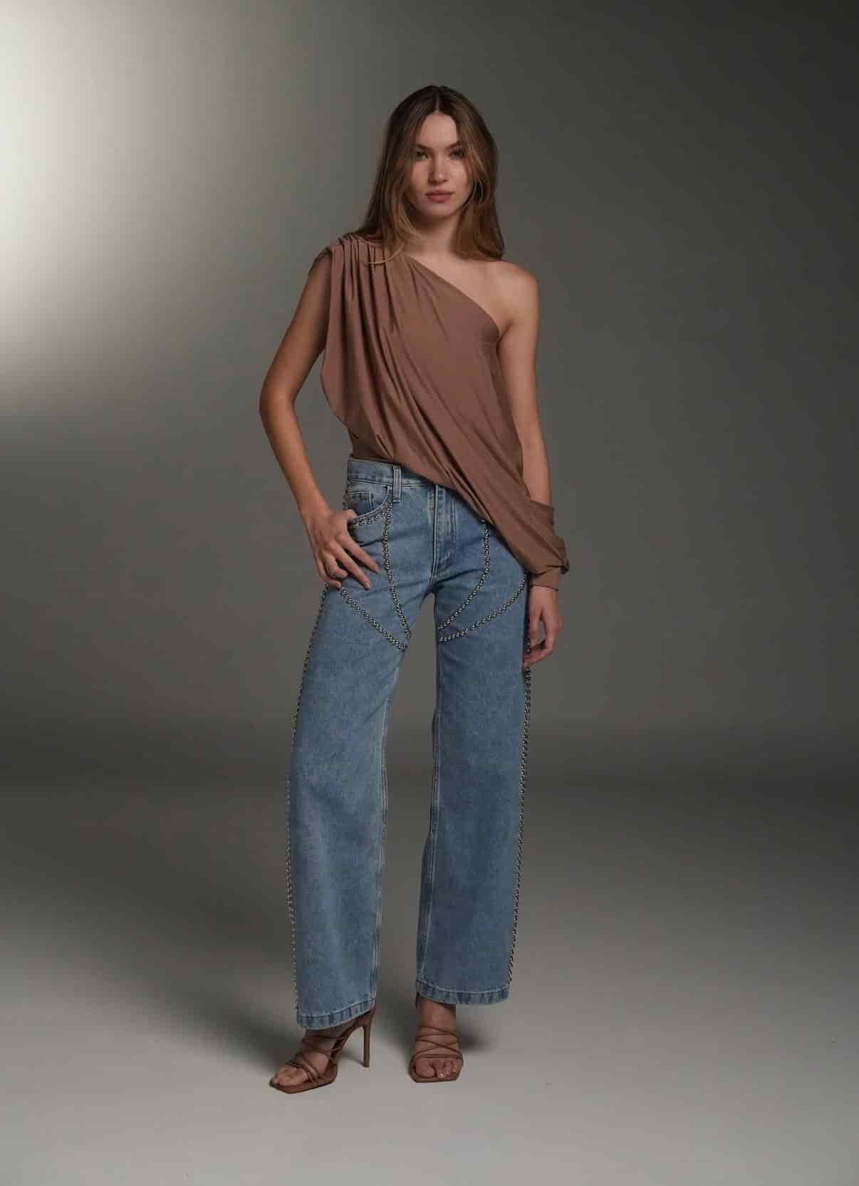 STUDDED JEANS - miniatura 4