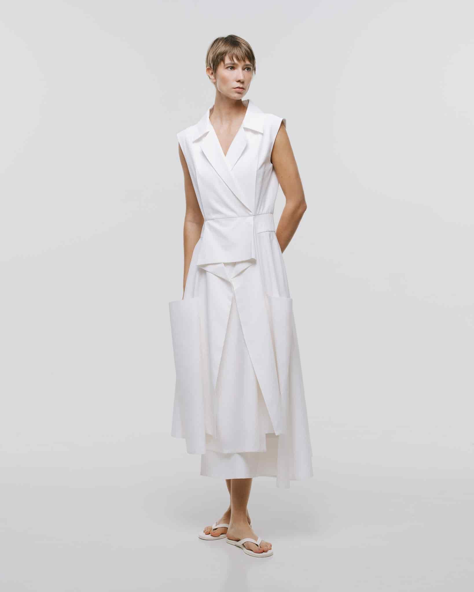 'EQUILIBRIO' COAT DRESS - miniatura 2