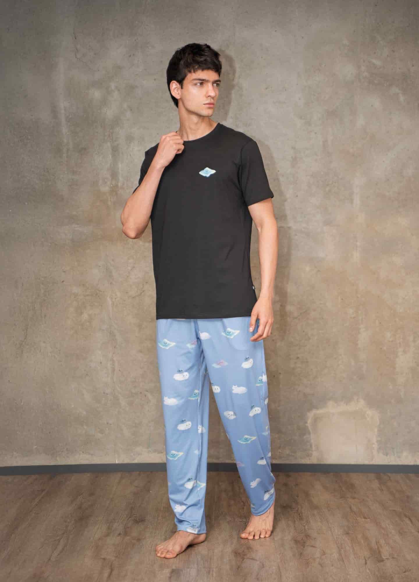 Conjunto Pantalón Nubes - Azul Cielo - miniatura 2
