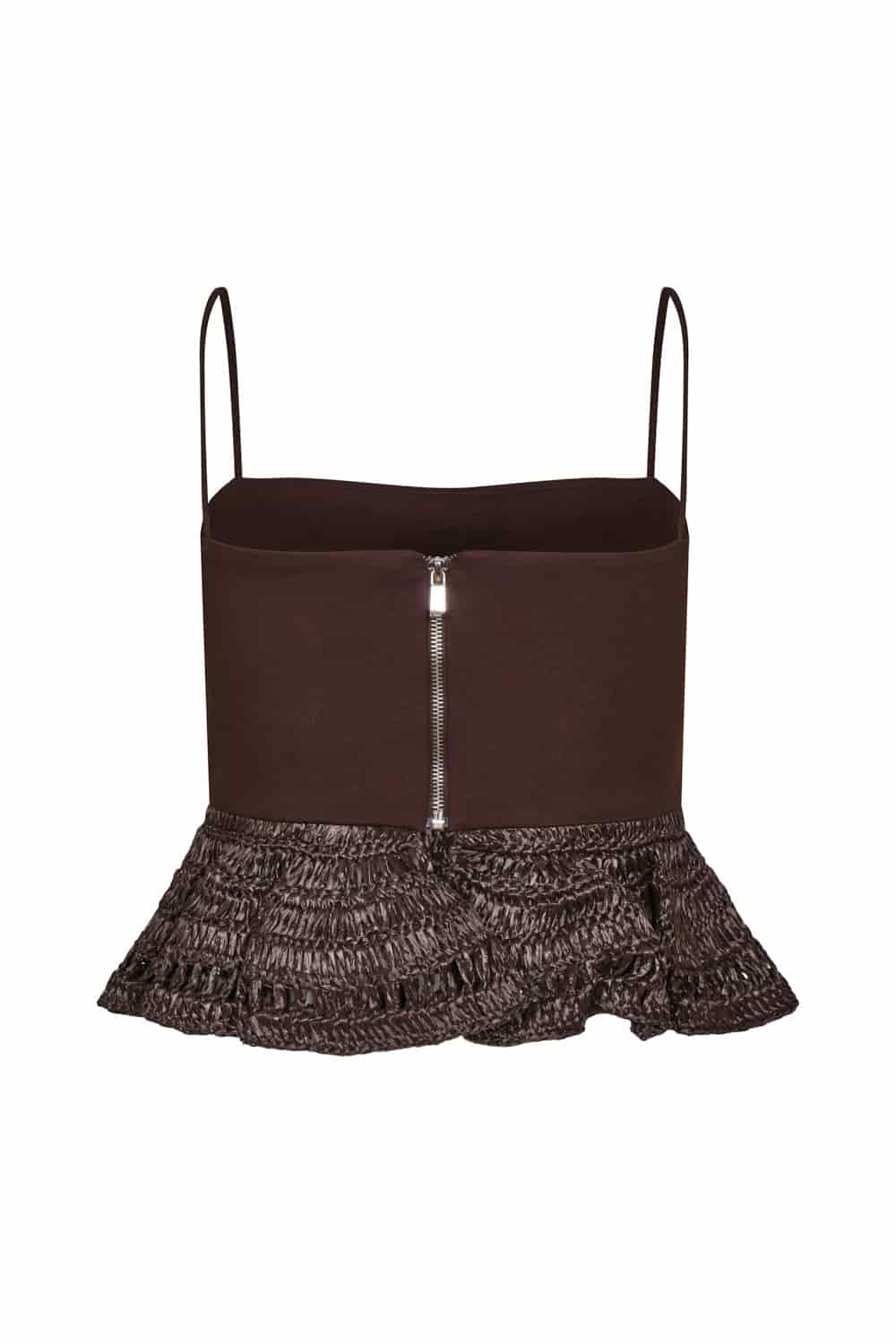 Crop top alba brown - miniatura 8