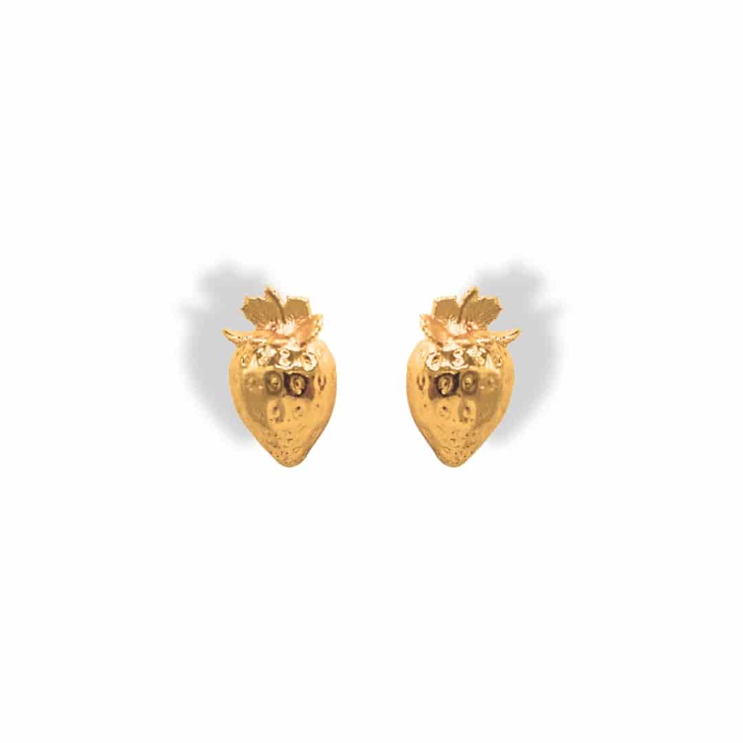 Aretes de fresa - miniatura 1
