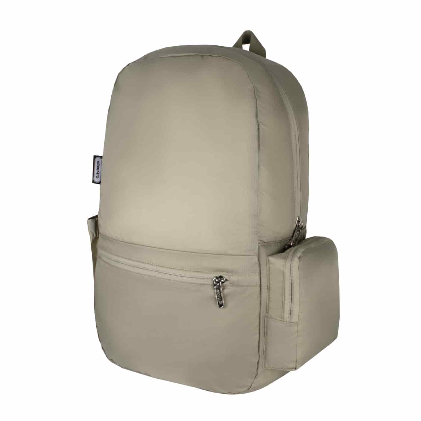 Morral Plegable Citybags Beige - miniatura 1