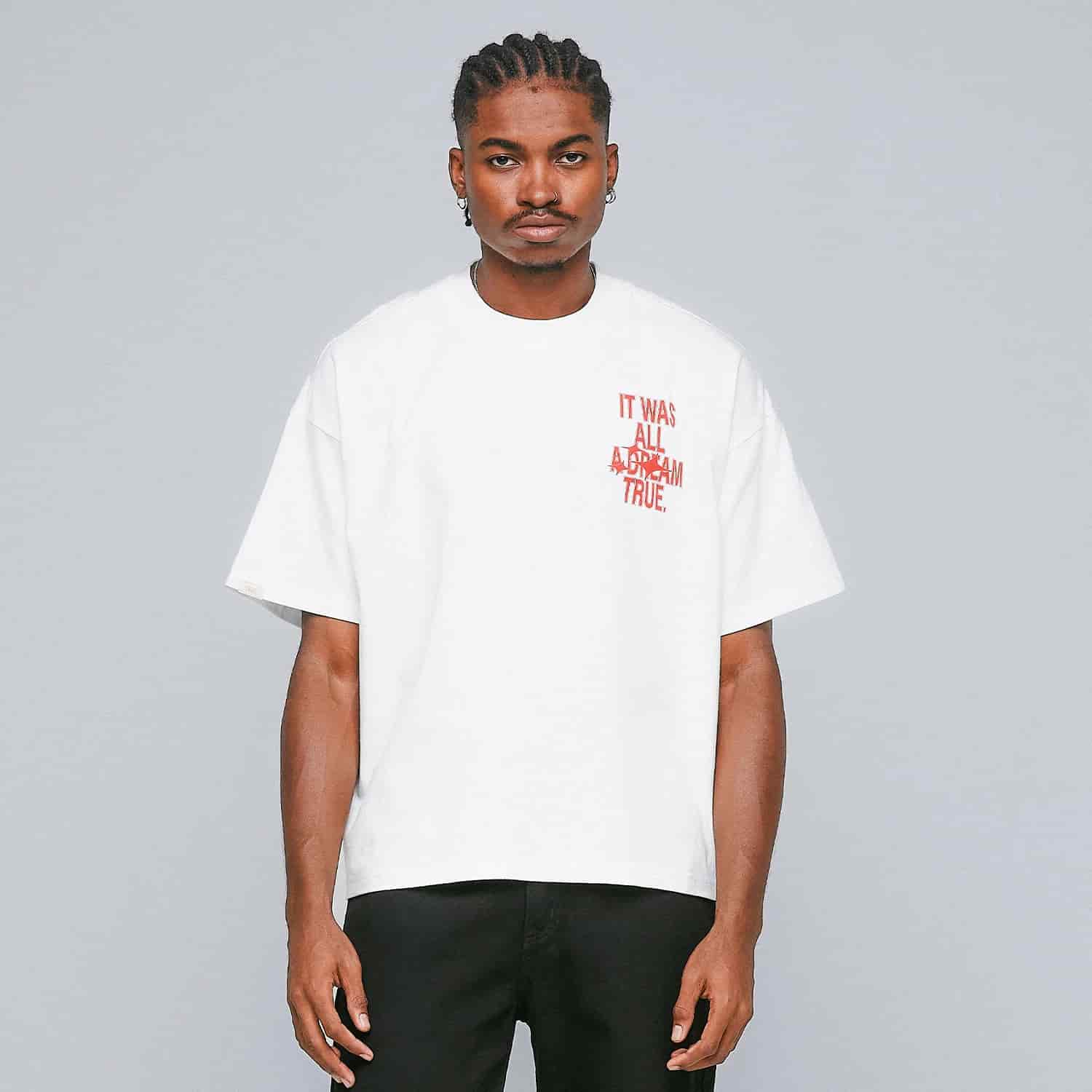 Dreams Boxy Tee - Cream - miniatura 12