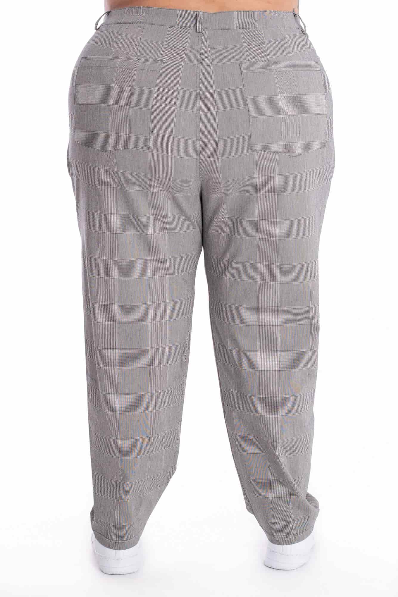 Pantalón Cuadros Gris - miniatura 6