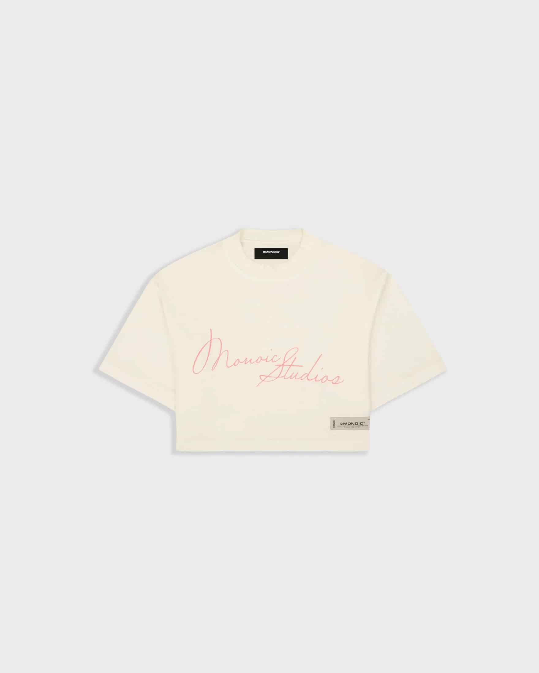 Camiseta Cropped Monoic - Blanco - miniatura 1