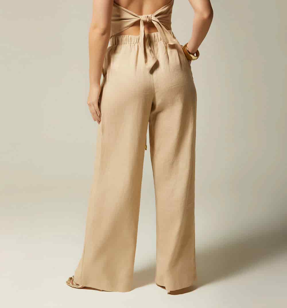 Pantalon tiro alto bota ancha - miniatura 4