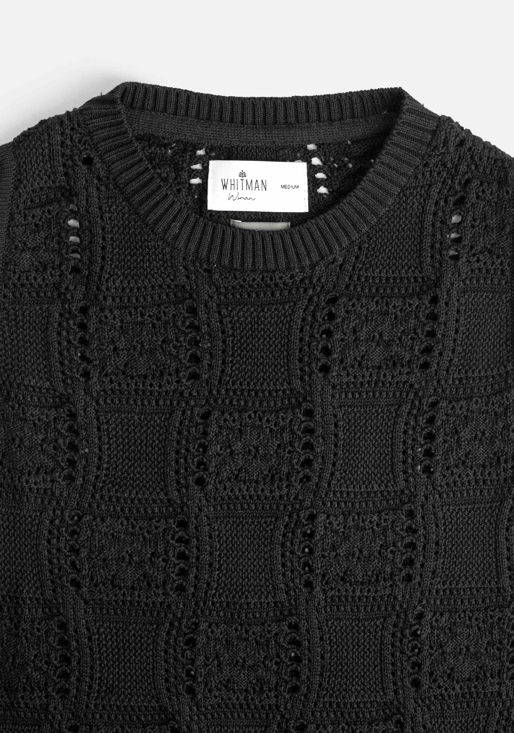 Vestido M Aura Negro - miniatura 2