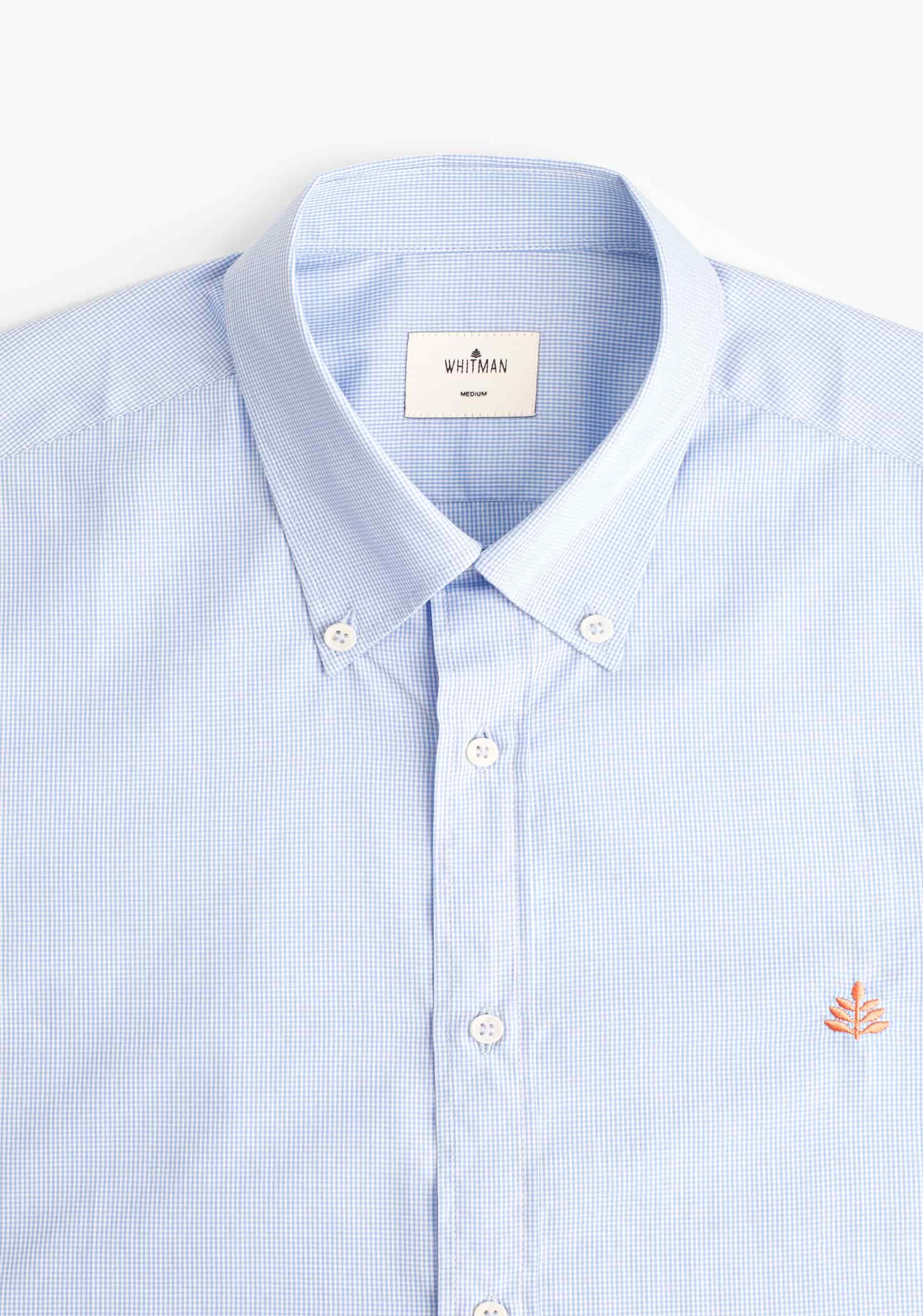 Camisa H CBD Cuadro L-Sal Azul Medio - miniatura 3