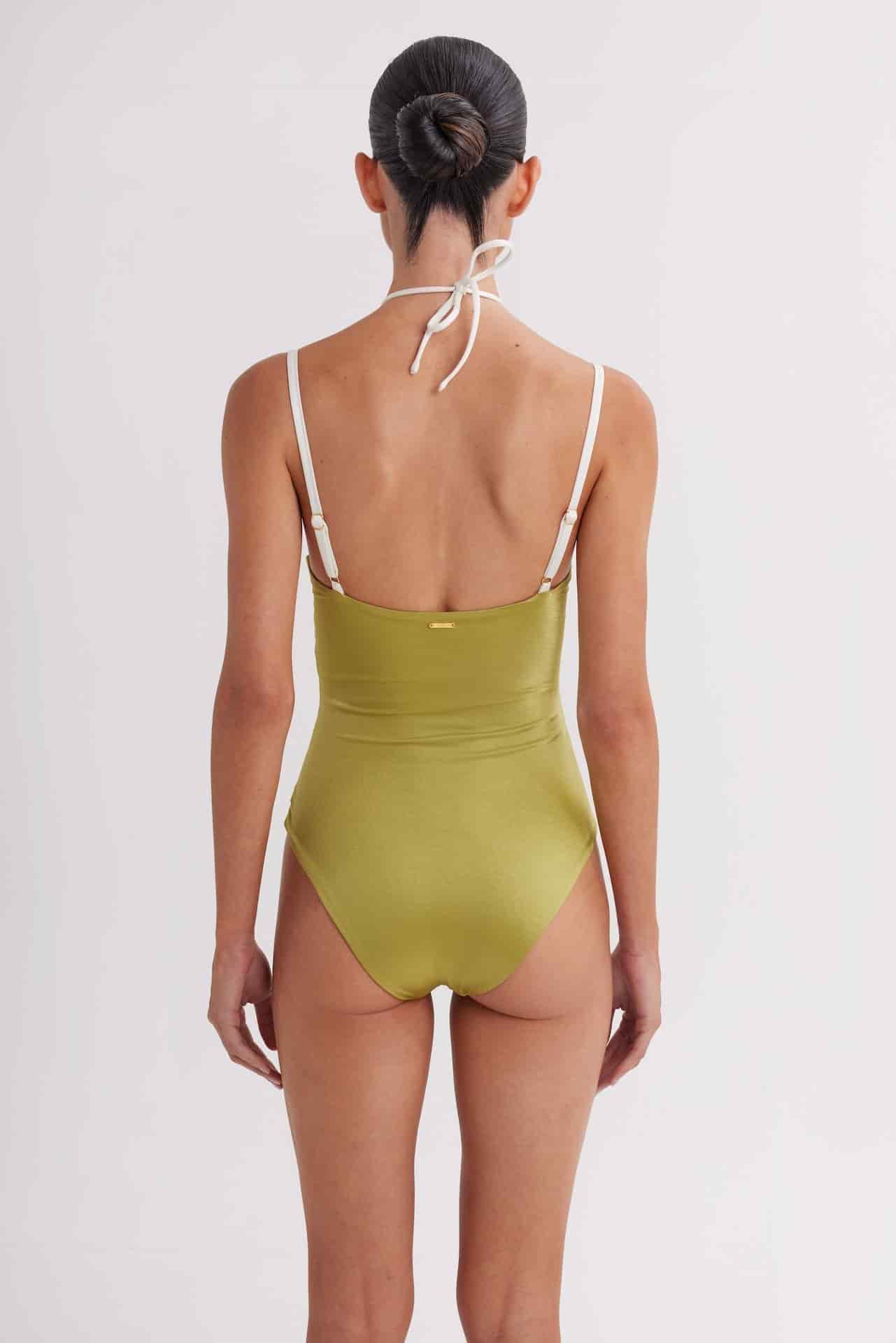 Vestido de Baño Enterizo Gigi Pistacchio - miniatura 2