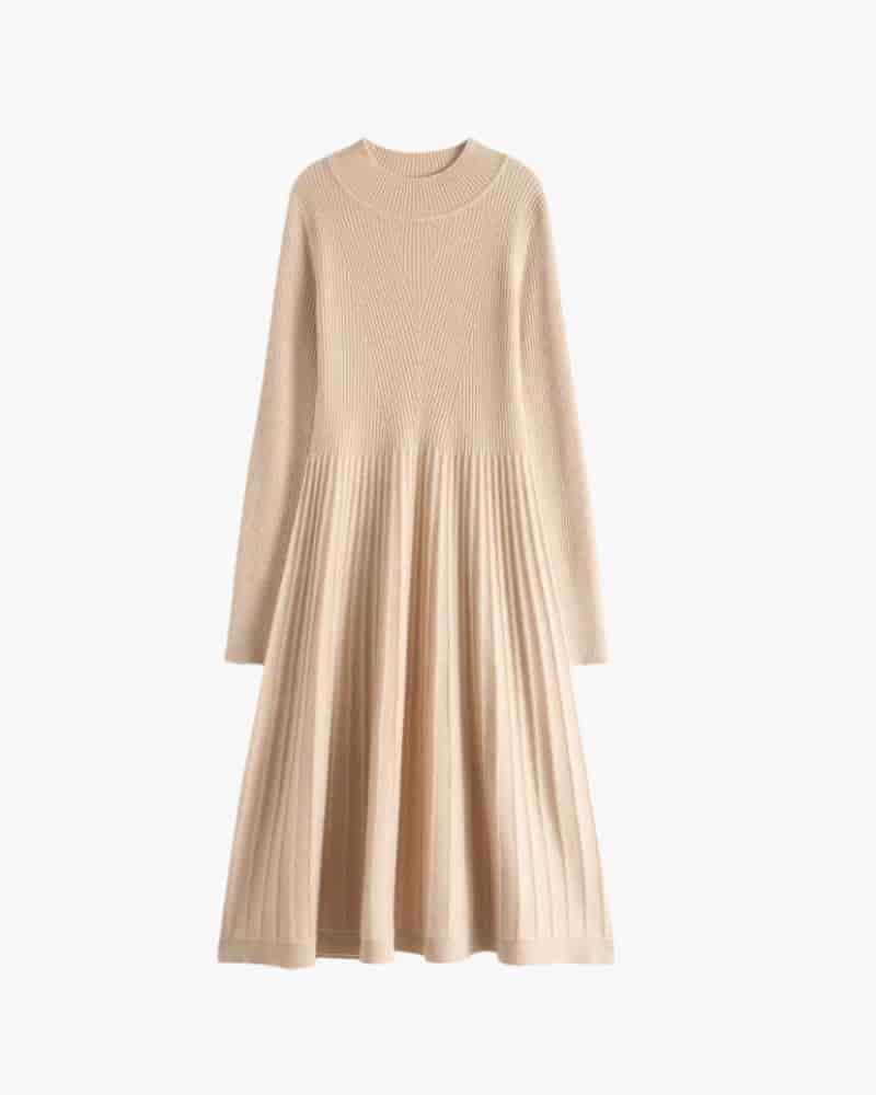 Pure Cashmere Flare Dress - miniatura 2