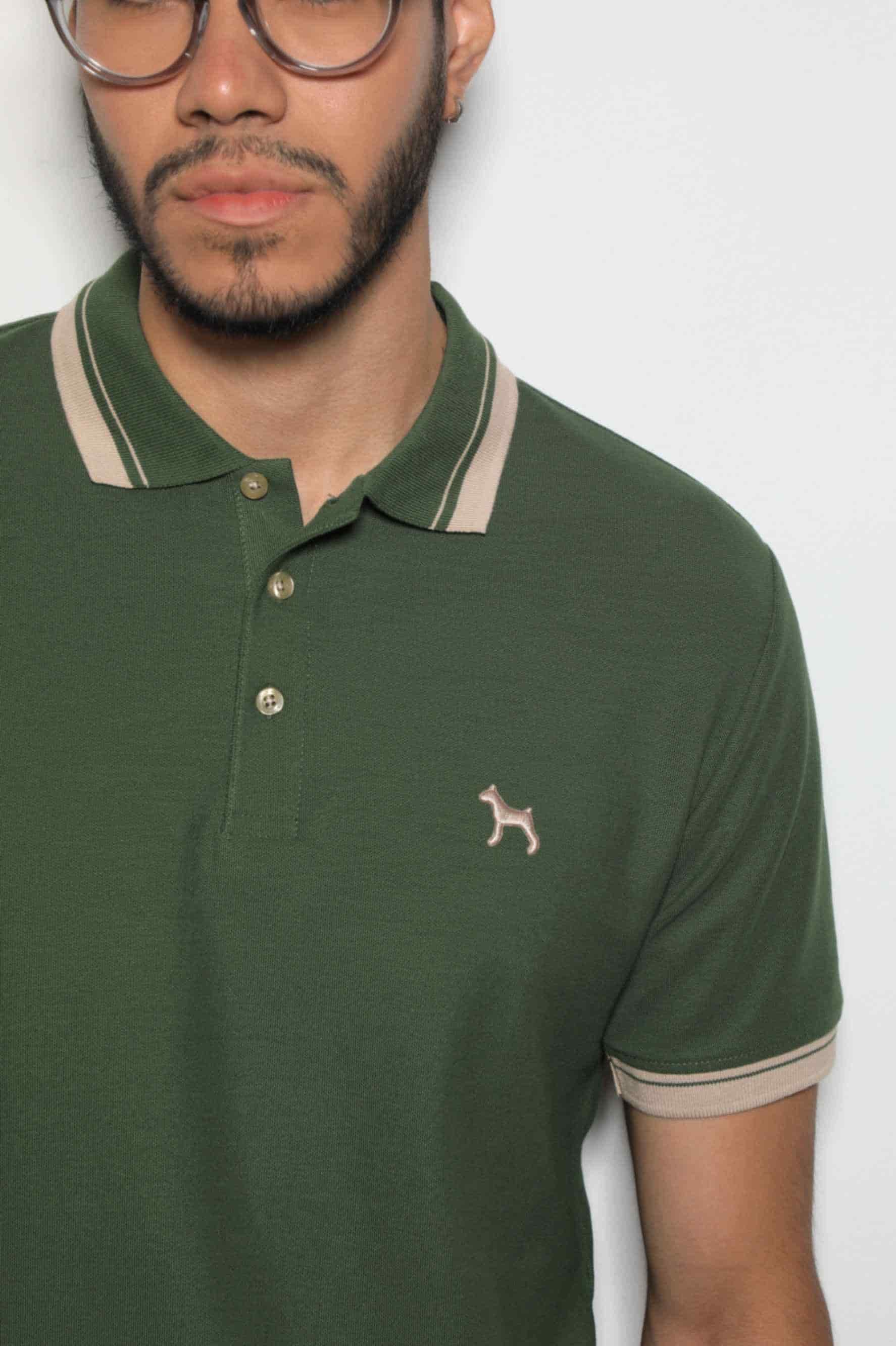 Polo Básica Verde - miniatura 4