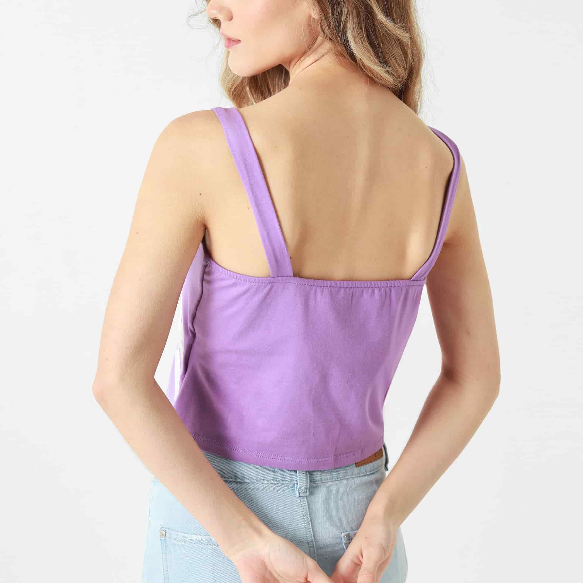 Camiseta Cuello Redondo Manga Tiras - miniatura 4