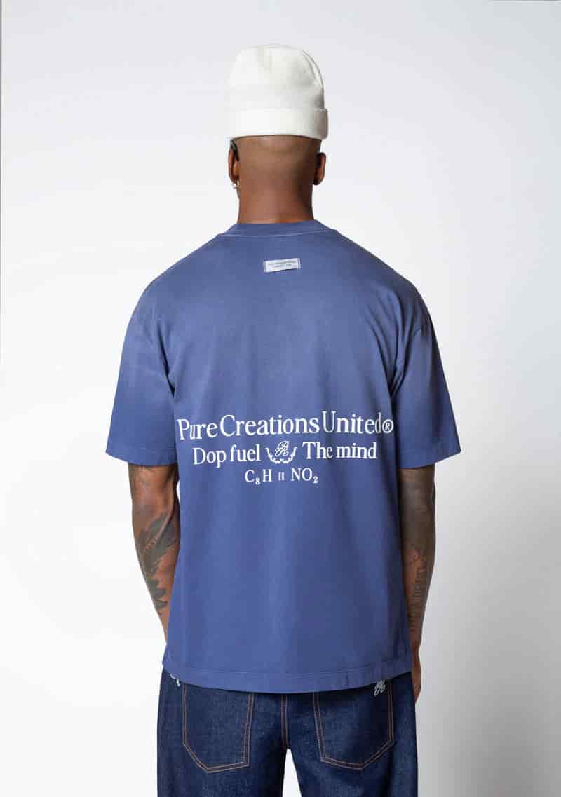 Dopamine blue t-shirt - miniatura 3
